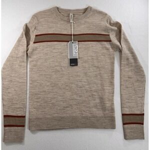 Cavalleria Toscana RG Rider's Gene Crew Neck Sweater Womens Small Wool Blend NWT